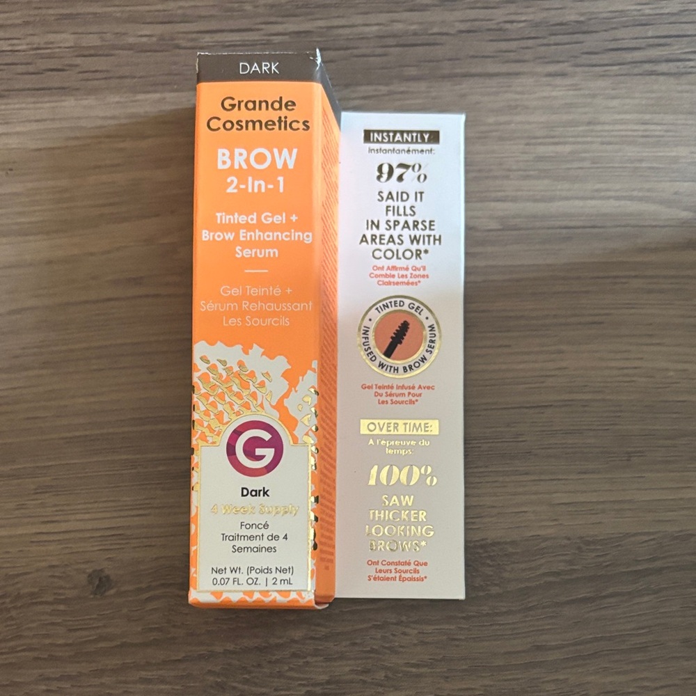 Ariana Grande Brow 2-In-1 Tinted Gel - Orange and White